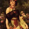 Boulanger_Gustave_Clarence_Rodolphe_The_Flower_Girl