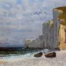 Courbet_Gustave_A_Bay_with_Cliffs