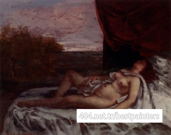 Courbet_Gustave_Femme_Nue_Endormie