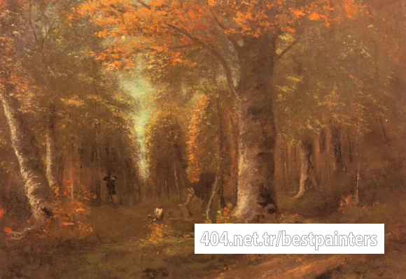 Courbet_Gustave_La_Foret_En_Automne