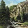 Courbet_Gustave_Study_for_-Landscape_with_Waterfall-