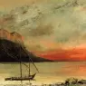 Courbet_Gustave_Sunset_on_Lake_Leman