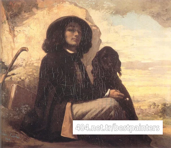 Self_Portrait_Courbet_with_a_Black_Dog_CGF
