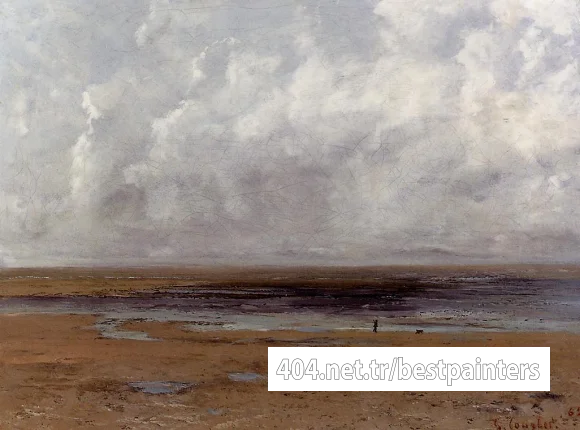 Courbet_Gustave_The_Beach_at_Trouville_at_Low_Tide