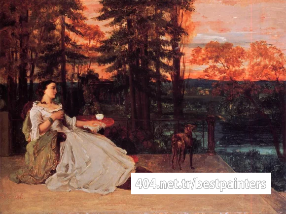 Courbet_Gustave_The_Lady_of_Frankfurt_Gustave_Courbet_1858