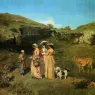 Courbet_Gustave_The_Young_Ladies_of_the_Village