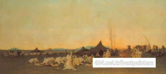 Guillaumet,%20Gustave,%20Evening%20Prayer%20in%20the%20Sahara,%201863