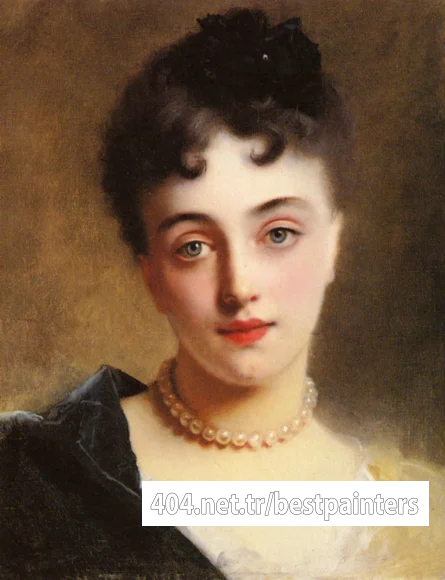 Jaquet_Gustave_Jean_An_Elegant_Lady_With_Pearls