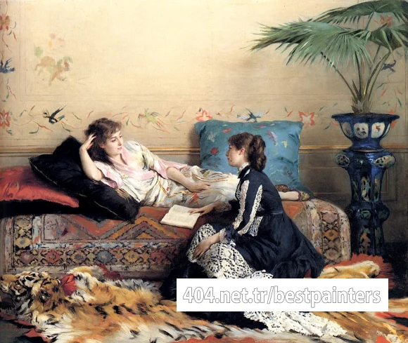 De_Jonghe_Gustave_Leonhard_Idle_Moments
