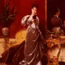 Jonghe_Gustave_Leonhard_de_Dressing_For_The_Ball