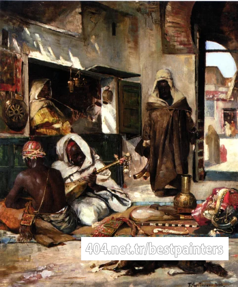 Gyula_Tornai_An_Arms_Merchant_in_Tangiers_1890
