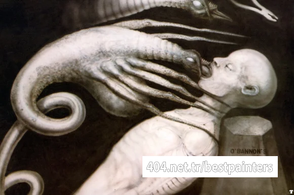 hr_giger_facehugger_II