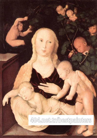 BALDUNG_GRIEN_Hans_Virgin_Of_The_Vine_Trellis