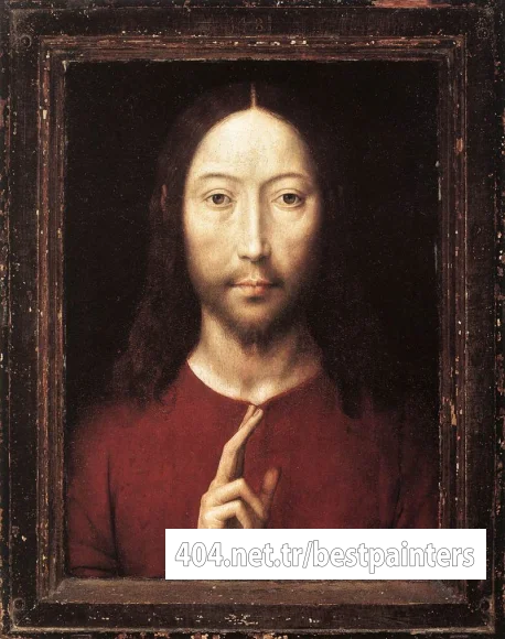 Memling_Hans_Christ_Giving_His_Blessing_1481
