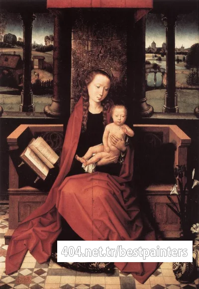 Memling_Hans_Virgin_and_Child_Enthroned_1480s