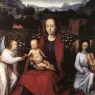Memling_Hans_Virgin_and_Child_in_a_Rose_Garden_with_Two_Angels_1480s