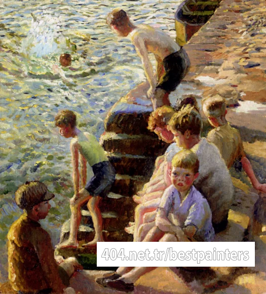 Harvey_Harold_Boys_bathing