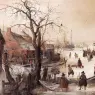 AVERCAMP_Hendrick_Winter_Scene_On_A_Canal