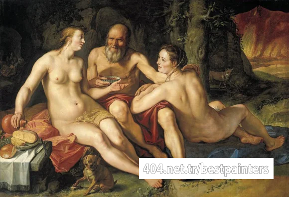 GOLTZIUS_Hendrick_Lot_And_His_Daughters