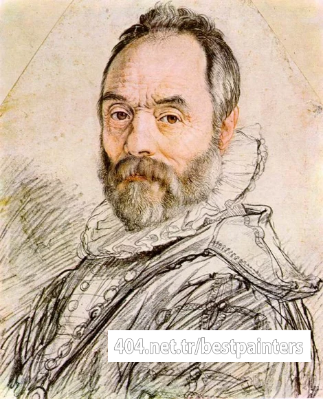 GOLTZIUS_Hendrick_Portrait_Of_Sculptor_Giambologna