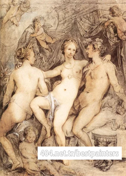 GOLTZIUS_Hendrick_Venus_Between_Ceres_And_Bacchus