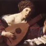 TERBRUGGHEN_Hendrick_Woman_Playing_The_Lute