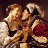 Terbrugghen_Hendrick_A_Luteplayer_Carousing_With_A_Young_Woman_Holding_A_Roemer