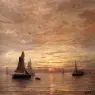 Mesdag_Hendrik_Willem_Coucher_de_Soleil
