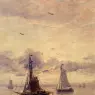 Mesdag_Hendrik_Willem_Evening_Anchorage
