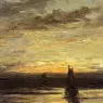 Mesdag_Hendrik_Willem_Fishing_Boats_At_Dusk