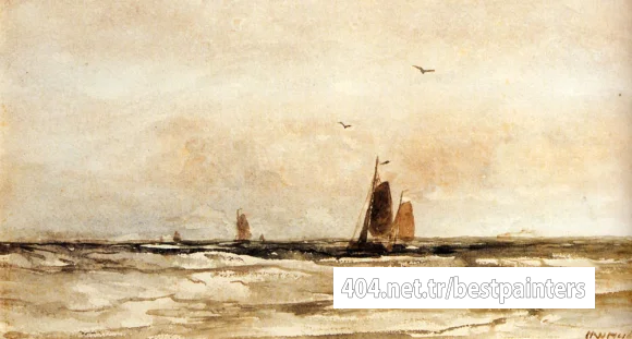 Mesdag_Hendrik_Willem_Seascape