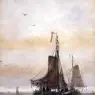 Mesdag_Hendrik_Willem_The_Arrival_Of_The_Fleet