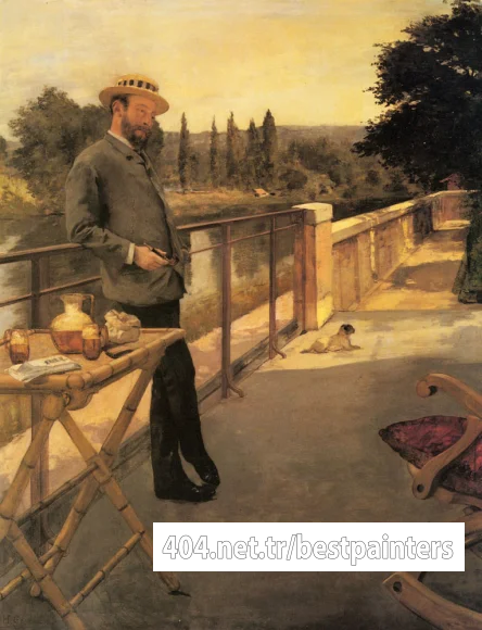 Gervex_Henri_An_Elegant_Man_On_A_Terrace