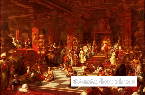 Picou_Henry_Pierre_Jeu_D_Echecs_Indien