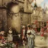 Lesur_Henri_Victor_A_Visit_To_The_Florist