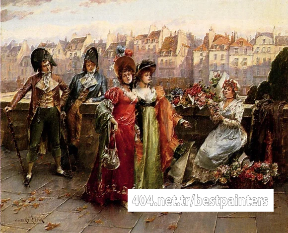 Lesur_Henry_Victor_Flirtation