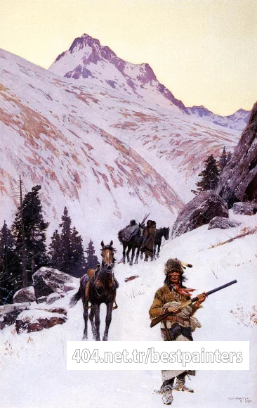 Farney_Henry_F_Indian_Family_Winter_Move