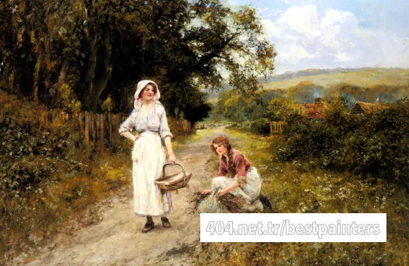King_John_Yeend_Faggot_Gatherers_On_A_Path