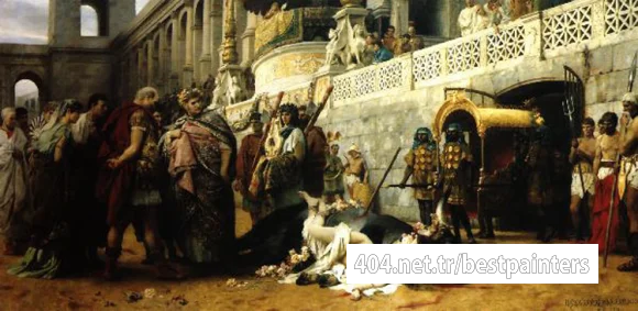 Siemiradzki_Henryk_Christian_Dirce_1897