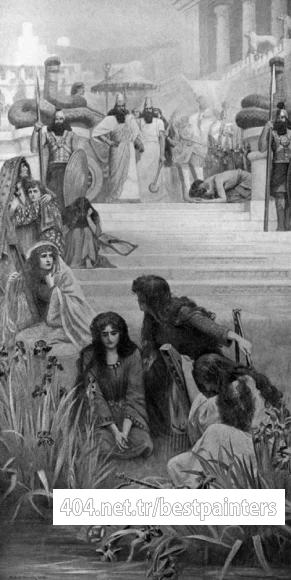 Schmalz_Daughters_of_Judah_in_Babylon_1892