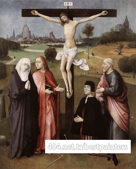 BOSCH_Hieronymus_Crucifixion_With_A_Donor