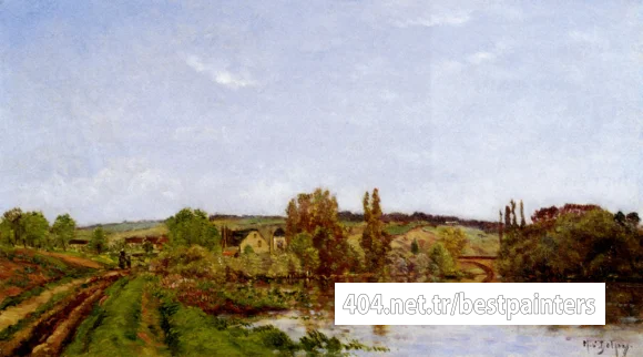 Delpy_Hippolyte_Camille_Walking_Along_The_River