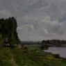 Delpy_Hippolyte_Camille_Washerwoman_On_The_Riverbank