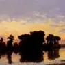 Delpy_Jacques_Henry_Soleil_Couchant_Sur_La_Seine_Pres_Nantes