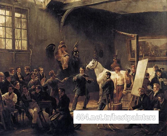 VERNET_Horace_The_Artists_Studio