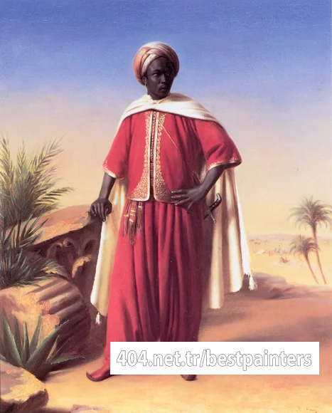 Vernet_H_Portrait_of_an_Arab