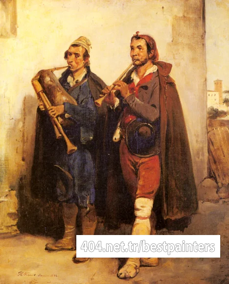 Vernet_Horace_Village_Musicians