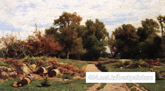 Jones_Hugh_Bolton_A_Country_Path_in_Summer