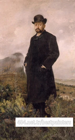 Camarlench_Ignacio_Pinazo_El_invierno_(Retrato_de_D._Manuel_Comas)