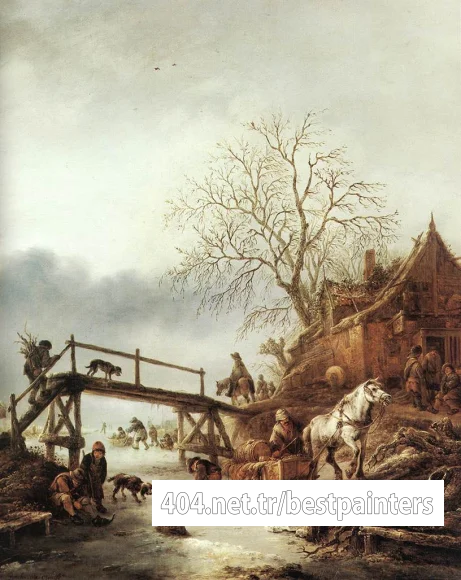 OSTADE_Isaack_van_A_Winter_Scene